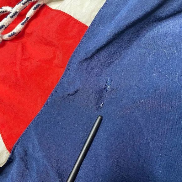 VTG Nautica J-US2 Swim Trunks 90s XL American Flag - Picture 3 of 5